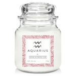 Aquarius Astro Candle