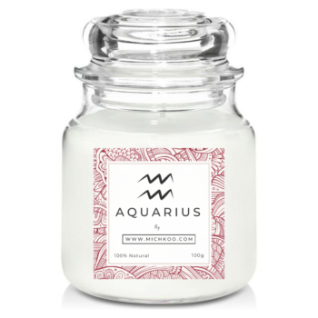 Aquarius - Astro Candle